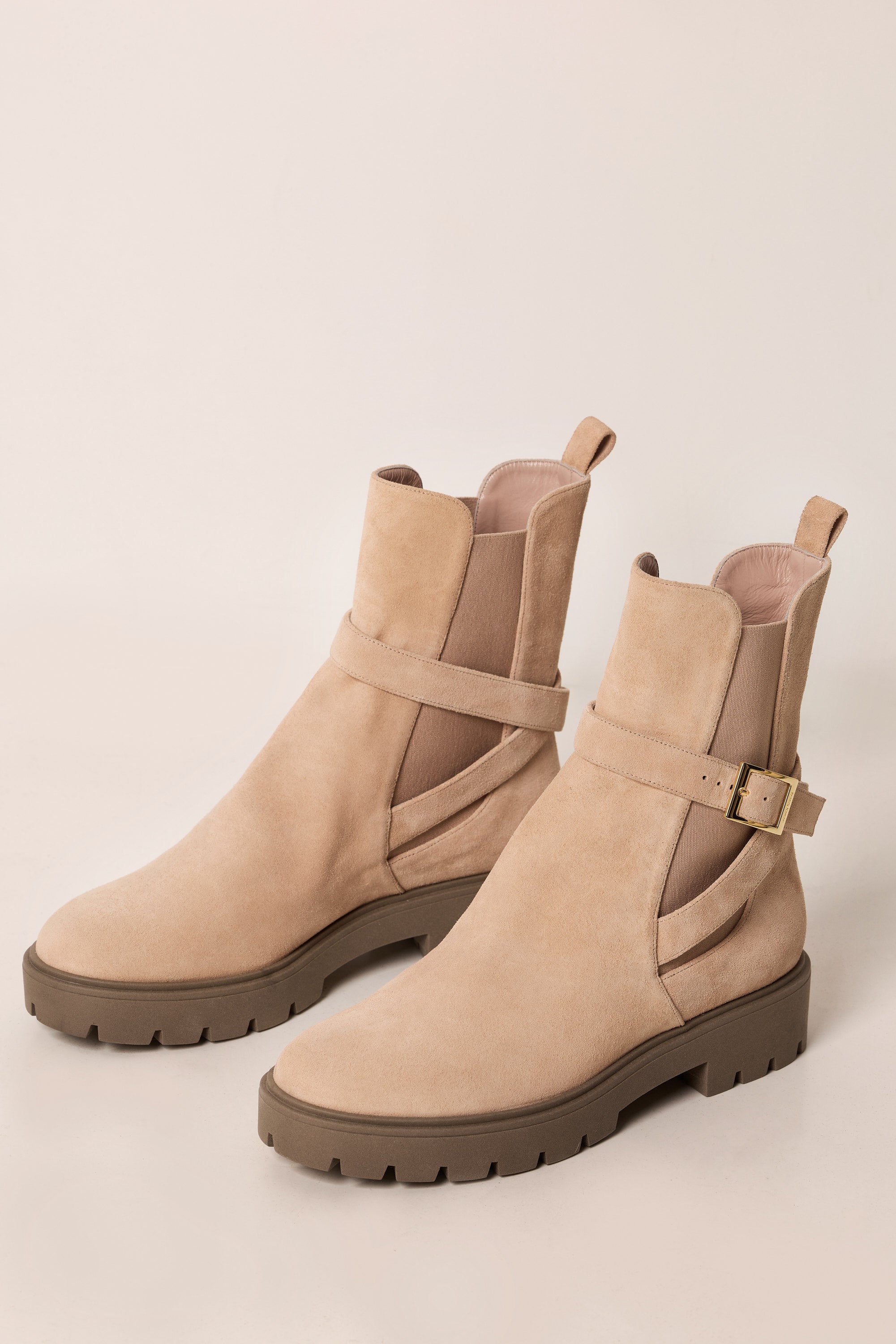 Boots en suède