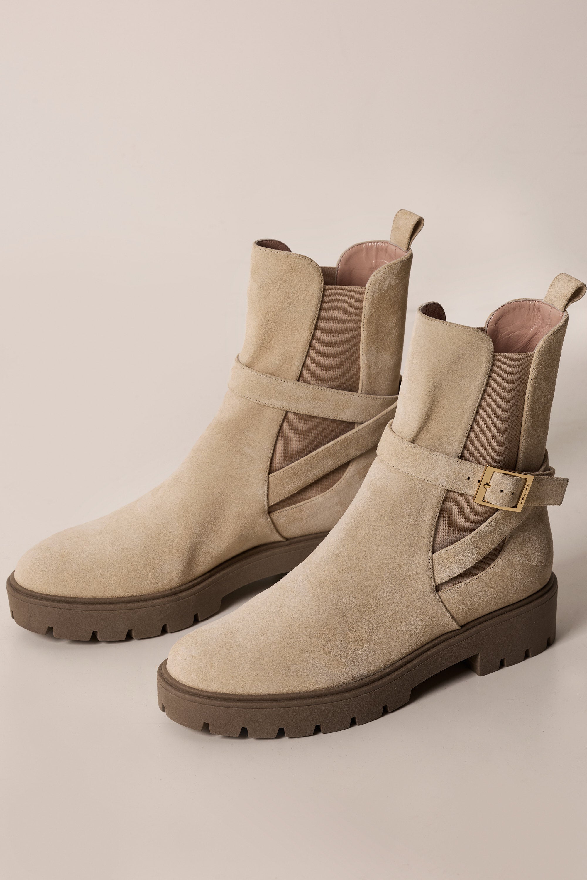 Boots en suède