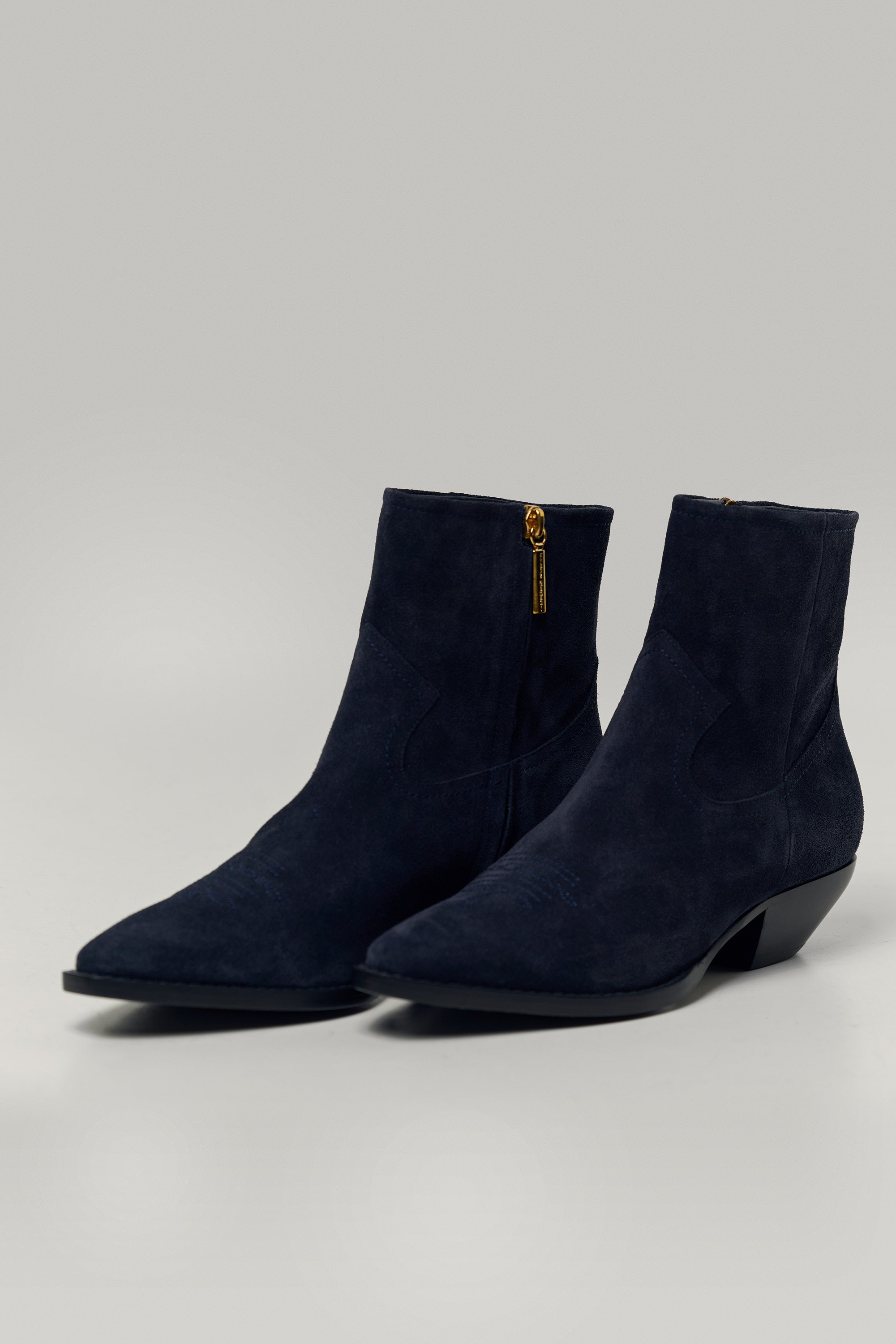 Suede Western boots