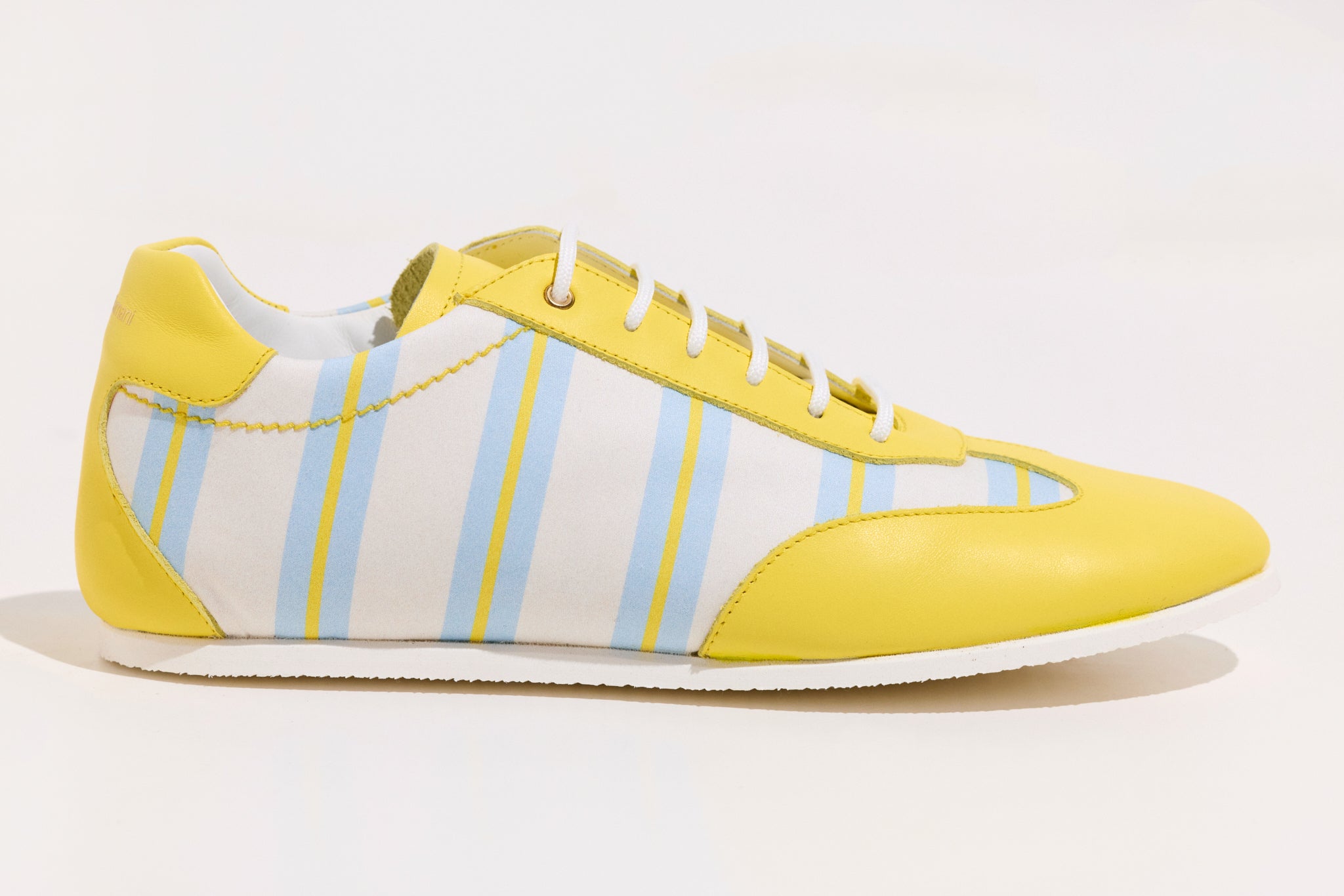 Sneakers en suède et textile LADY RIO